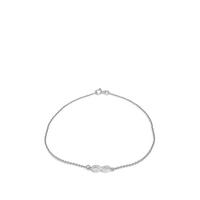 buy infinity charm clasp anklet silver 5f298f409e621