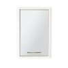 buy luna hi gloss 1 door mirrored bathroom wall cabinet white 5f4499ba598e5