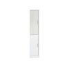 buy luna hi gloss 2 door mirrored bathroom tallboy white 5f49dedb88b21