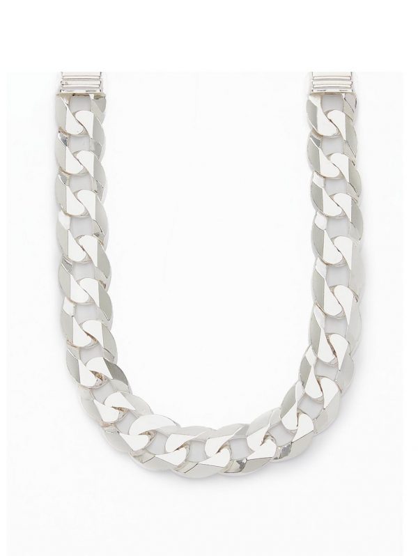 buy mens sterling silver 8 5 inch 1oz curb chain bracelet 5f3bd66864491