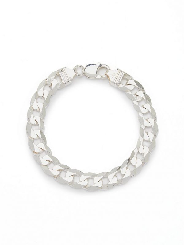 buy mens sterling silver 8 5 inch 1oz curb chain bracelet 5f3bd66a755cc
