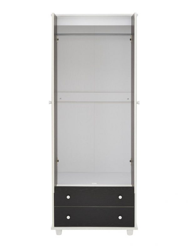 buy miami fresh kids 3 piece package 2 door 2 drawer wardrobe 5 drawer chest 3 drawer bedside chest black 5f28df5017949