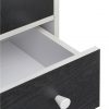 buy miami fresh kids 3 piece package 2 door 2 drawer wardrobe 5 drawer chest 3 drawer bedside chest black 5f28df5248a87