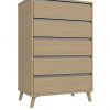 buy miller 3 piece ready assembled package 5 drawer chest and 2 bedside chests 5f2cd47893418