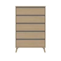 buy miller ready assembled 5 drawer chest 5f2e21f7c39bd