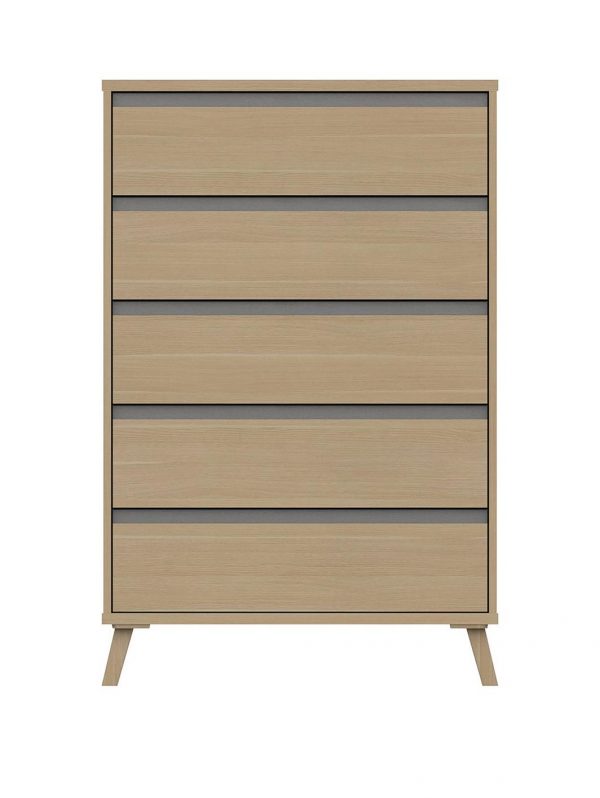 buy miller ready assembled 5 drawer chest 5f2e21fae9386