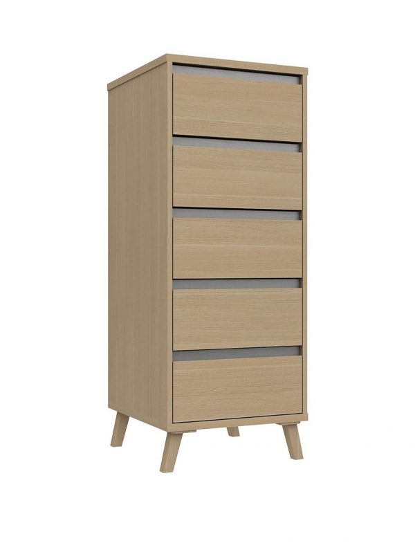 buy miller ready assembled 5 drawer tall boy 5f2e21e678e14