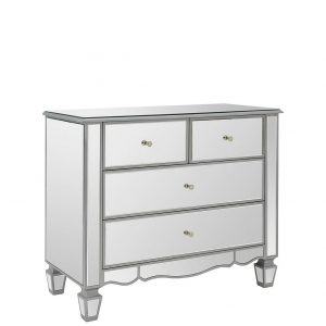buy mirage mirrored 2 2 drawer chest 5f375ccb091e7