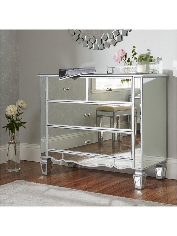buy mirage mirrored 2 2 drawer chest 5f375ccd47e02