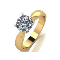 buy moissanite 9ct gold 1 25ct solitaire ring 5f2ab1b187d5d