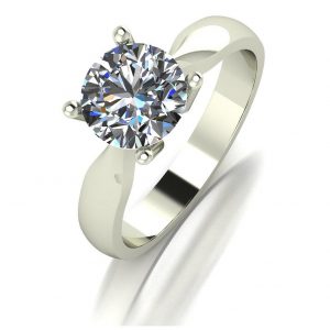buy moissanite 9ct gold 1 5ct equivalant solitaire ring 5f2ce4d9ab956