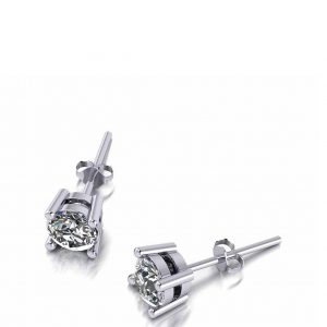 buy moissanite platinum 5mm 1ct total earrings 5f2c051e20da8