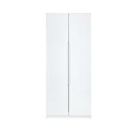 buy monaco high gloss ready assembled 2 door wardrobe 5f2ccef116f04