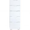 buy monaco high gloss ready assembled 5 drawer tallboy 5f2e2241b7d6a