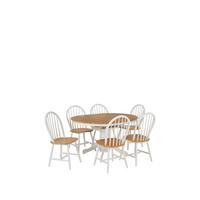 buy new kentucky 100 133 cm extending dining table 6 chairs 5f3a0b9f45721