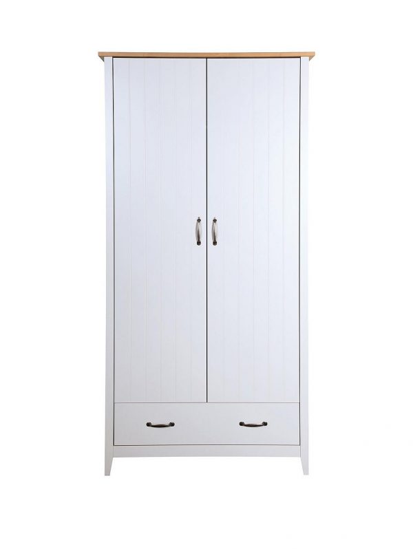 buy norfolk 2 door 1 drawer wardrobe 5f26385ff36c2
