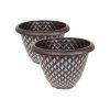 buy pair of silver pinecone planters 33 cm diameter 5f2cec438e64b