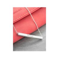 buy personalised horizontal bar necklace 5f36bbe2bebe0