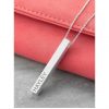 buy personalised matt vertical bar necklace 5f3d53115c49e