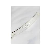 buy personalised rose gold silver tone id bracelet 5f3aafc0183ab