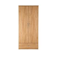 buy peru 2 door 1 drawer wardrobe 5f2637aa014a3