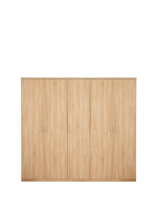 buy peru 5 door wardrobe 5f263879a3524