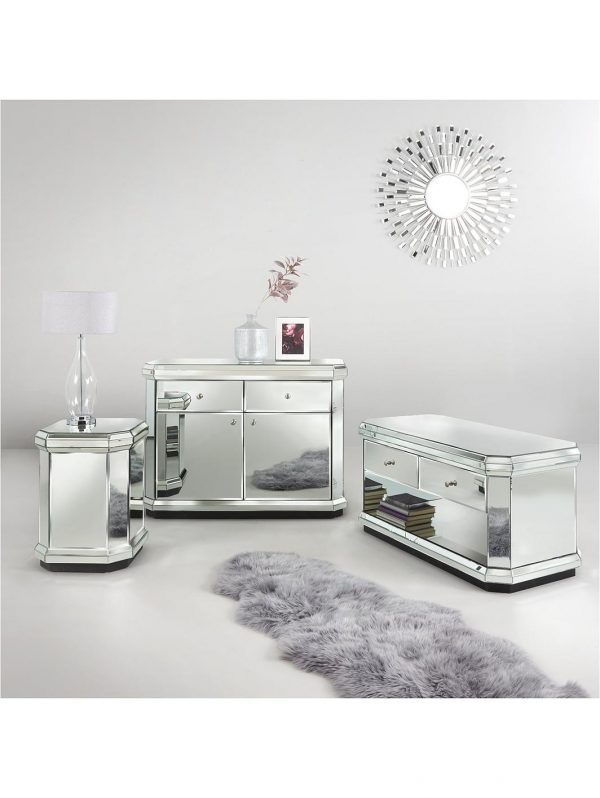 buy plinth mirrored ready assembled compact sideboard 5f2bbda371681