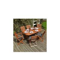 buy plumley 6 seater dining set grey 5f2e3bb3c0335