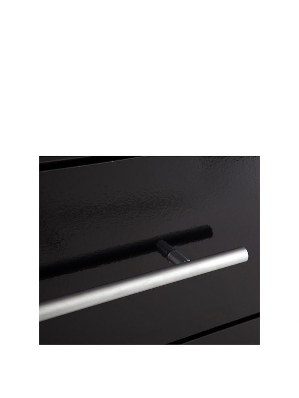 buy prague gloss 4 piece package 2 door wardrobe 4 drawer chest and 2 bedside cabinets 5f24ec4ba8279