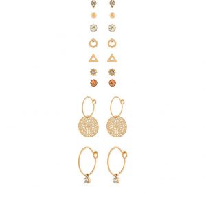buy pretty stud set pack of 10 pink 5f356c65ea4c3