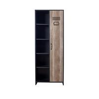 buy quinn 1 door wardrobe with side shelves 5f2ccf73beec1