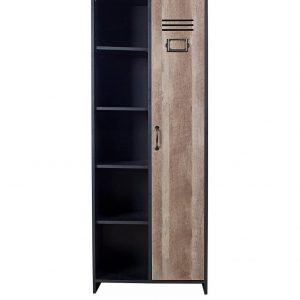 buy quinn 1 door wardrobe with side shelves 5f2ccf78057f4