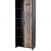 buy quinn 1 door wardrobe with side shelves 5f2ccf7fca3e9