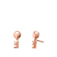 buy rose tone mk stud earrings 5f43c48de8564