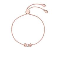 buy sabsal crystal sparkle bow drawstring bracelet rose gold 5f4d27c6dee05