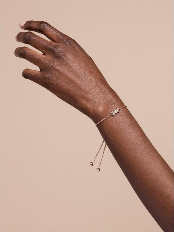 buy sabsal crystal sparkle bow drawstring bracelet rose gold 5f4d27ce0bca4