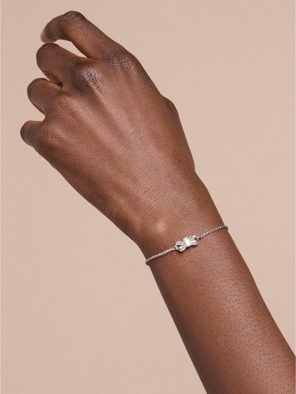 buy sabsal crystal sparkle bow drawstring bracelet silver 5f47e29f76d9c