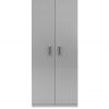 buy sanford ready assembled 2 door high gloss wardrobe 5f2638476c43b