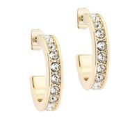 buy seannia crystal hoop earrings gold crystal 5f47e168b4c11