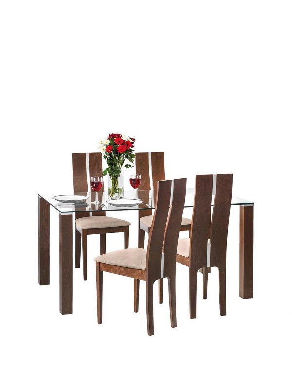 buy set of cayman table 4 cayman chairs 5f3a0b8fc61bc