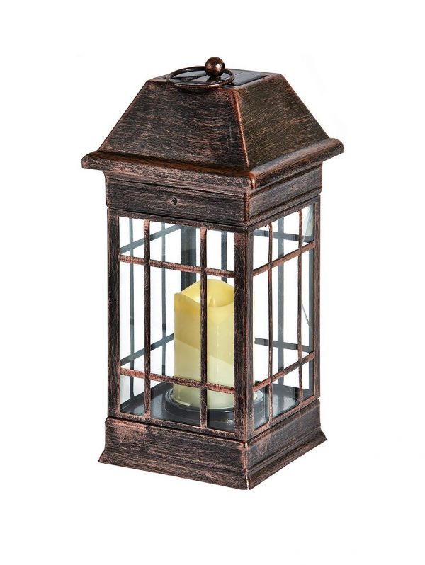buy seville solar lantern antique brown 5f43540a2dc52
