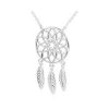 buy silver cubic zirconia dreamcatcher necklace 5f2a5eeb2035a