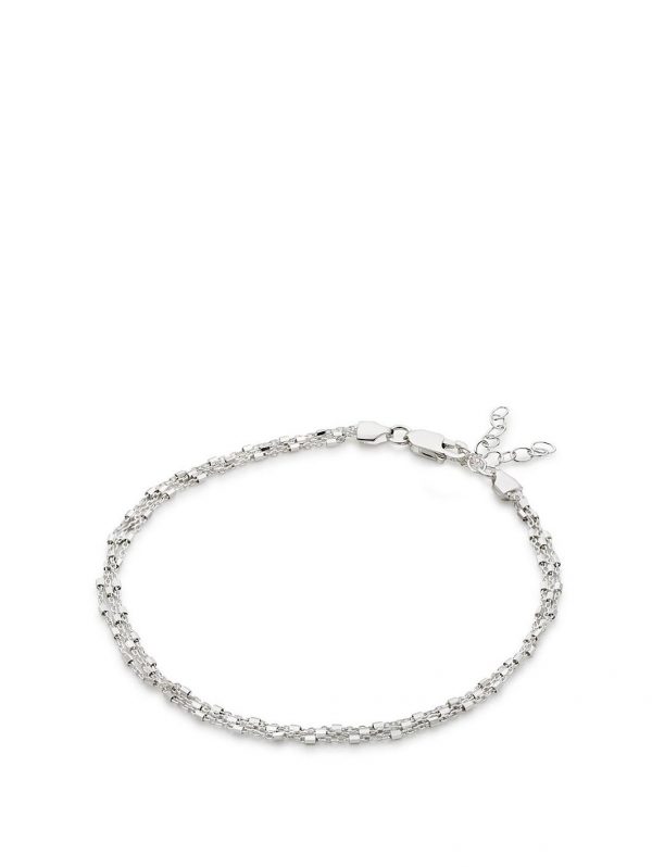 buy silver triple strand anklet 5f2ed4af5dd23