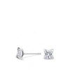 buy simply silver 5mm princess cut cubic zirconia studs earrings 5f2c0552cb162