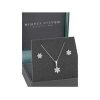 buy simply silver cubic zirconia flower jewellery set 5f2d81514916a