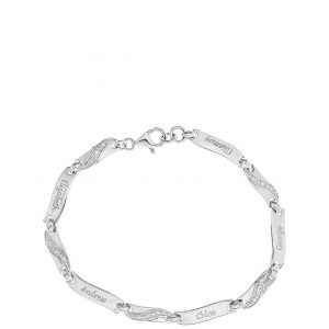 buy sterling silver and cz family name bracelet 5f26e9c0b29dc
