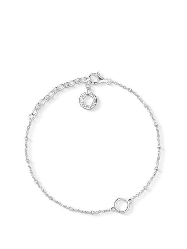 buy sterling silver charm club dots bracelet 5f353ff9d9fac