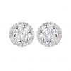 buy sterling silver cubic zirconia cluster round stud earrings and pendant set 5f468daa20cc9