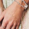 buy sterling silver cute oval bracelet 5f3fcb002a9a6
