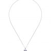 buy sterling silver lavender cubic zirconia halo stud earrings and pendant set 5f2d818a15a13